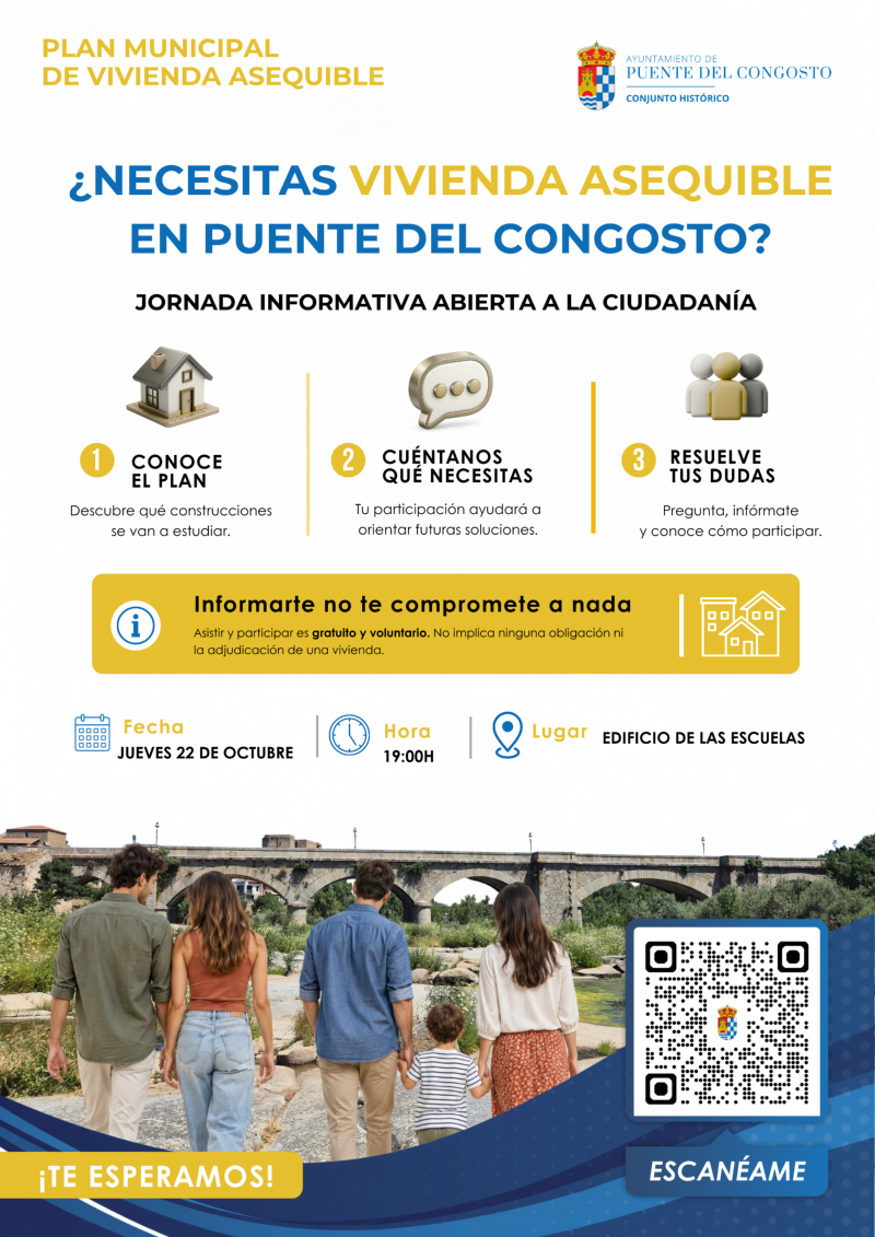 JORNADA INFORMATIVA PLAN DE VIVIENDA